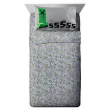 Load image into Gallery viewer, Minecraft Creeper Full Bed in a Bag