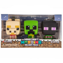 Load image into Gallery viewer, Minecraft Mobbins Holiday 3-Pack