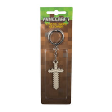 Load image into Gallery viewer, Minecraft Metal Sword Keychain