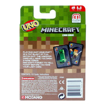 Load image into Gallery viewer, Minecraft UNO Card Game