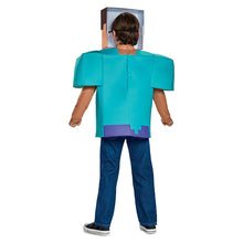 Load image into Gallery viewer, Minecraft Steve Classic Youth Costume