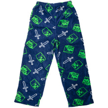 Load image into Gallery viewer, Minecraft Night Adventures Youth Pajama Set

