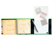 Load image into Gallery viewer, Minecraft Creeper Tri-Fold Journal
