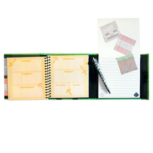 Minecraft Creeper Tri-Fold Journal