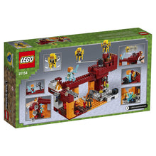 Load image into Gallery viewer, Minecraft The Blaze Bridge LEGO Building Kit
