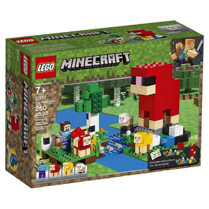 Minecraft The Wool Farm LEGO Building Set