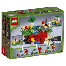 Load image into Gallery viewer, Minecraft The Wool Farm LEGO Building Set
