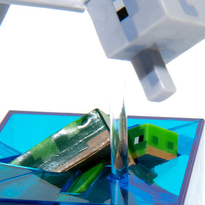 Minecraft Dolphin and Turtle Adventure Figure, Series 4