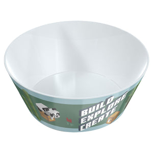 Minecraft Build Explore Create Plastic Bowl