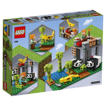 Load image into Gallery viewer, Minecraft The Panda Nursery LEGO Building Set
