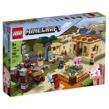 Load image into Gallery viewer, Minecraft The Illager Raid LEGO Building Set
