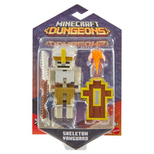 Load image into Gallery viewer, Minecraft Dungeons Skeleton Vanguard Action Figure
