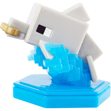 Load image into Gallery viewer, Minecraft Earth Seeking Dolphin Boost Mini Figure
