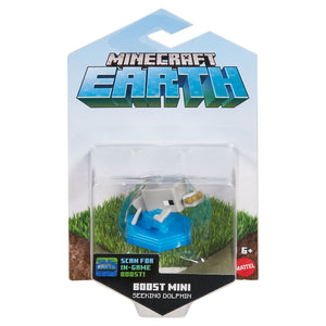 Minecraft Earth Seeking Dolphin Boost Mini Figure