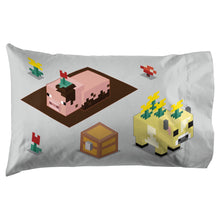 Load image into Gallery viewer, Minecraft Earth Time Pillowcase
