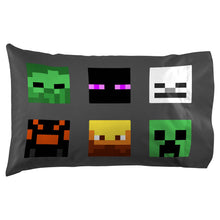 Load image into Gallery viewer, Minecraft Friend or Foe Pillowcase
