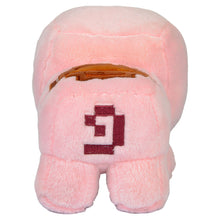 Load image into Gallery viewer, Minecraft Happy Explorer Saddled Pig Plush
