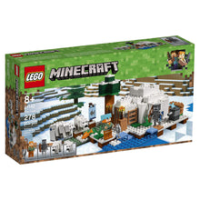 Load image into Gallery viewer, Minecraft The Polar Igloo LEGO Building Set
