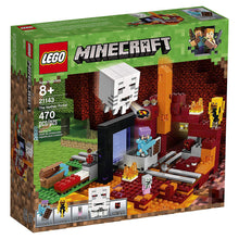 Load image into Gallery viewer, Minecraft The Nether Portal LEGO Building Kit

