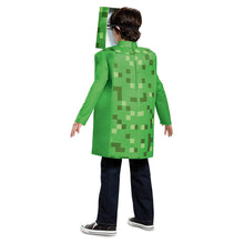 Load image into Gallery viewer, Minecraft Creeper Classic Youth Costume
