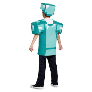 Minecraft Diamond Armor Classic Youth Costume