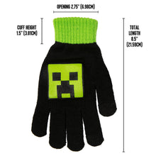 Load image into Gallery viewer, Minecraft Creeper Hustle Gloves
