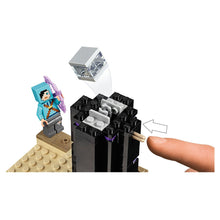 Load image into Gallery viewer, Minecraft The End Battle LEGO Building Kit
