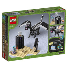 Load image into Gallery viewer, Minecraft The End Battle LEGO Building Kit
