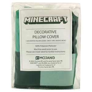 Minecraft Creeper Pillow Cover