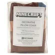 Load image into Gallery viewer, Minecraft Grass Block Pillow Cover
