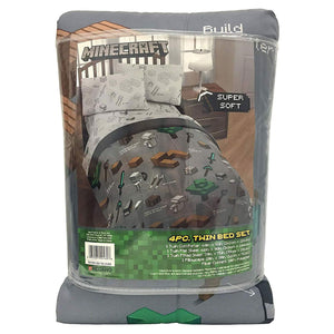 Minecraft Survive Twin Bed in a Bag