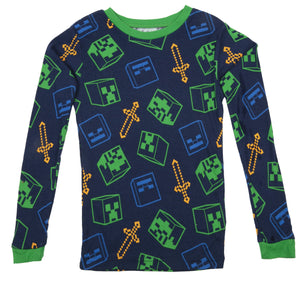 Minecraft Mob Battles Youth Pajama Set